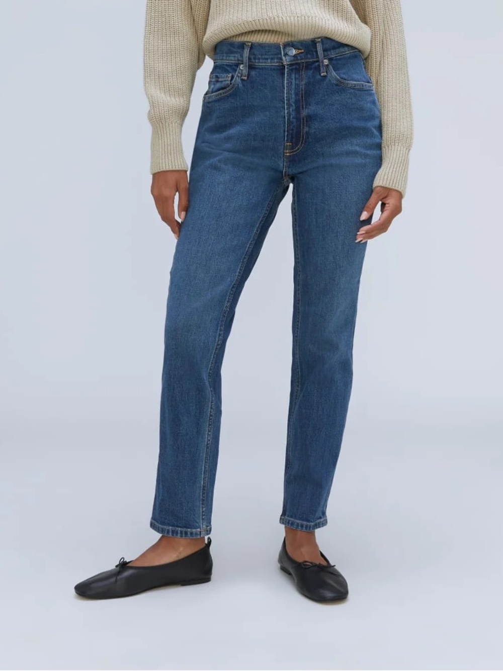 Everlane The Original Cheeky, Cropped Jean
